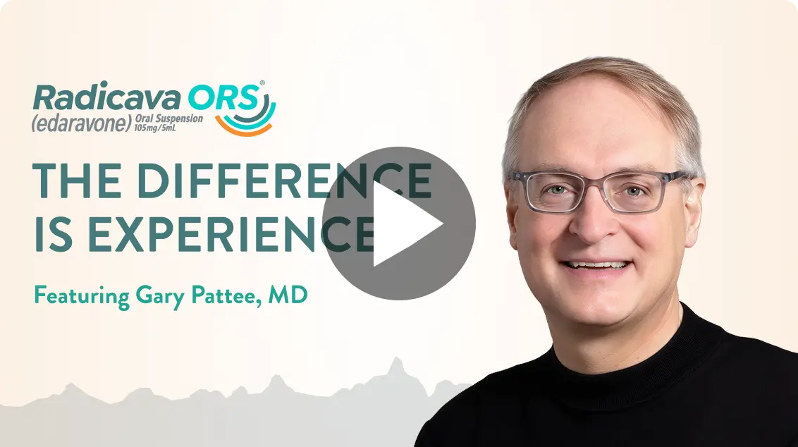 Dosing and administration of RADICAVA ORS®
